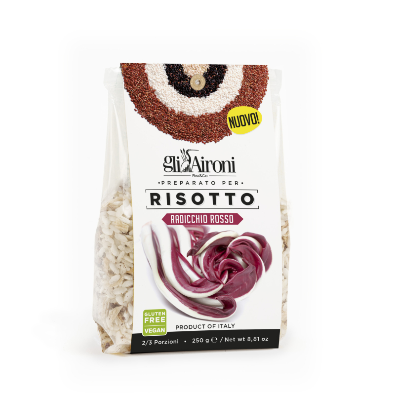 Risotto s čekankou Radicchio rosso